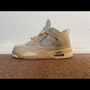 Jordan 4 Off-White Sail